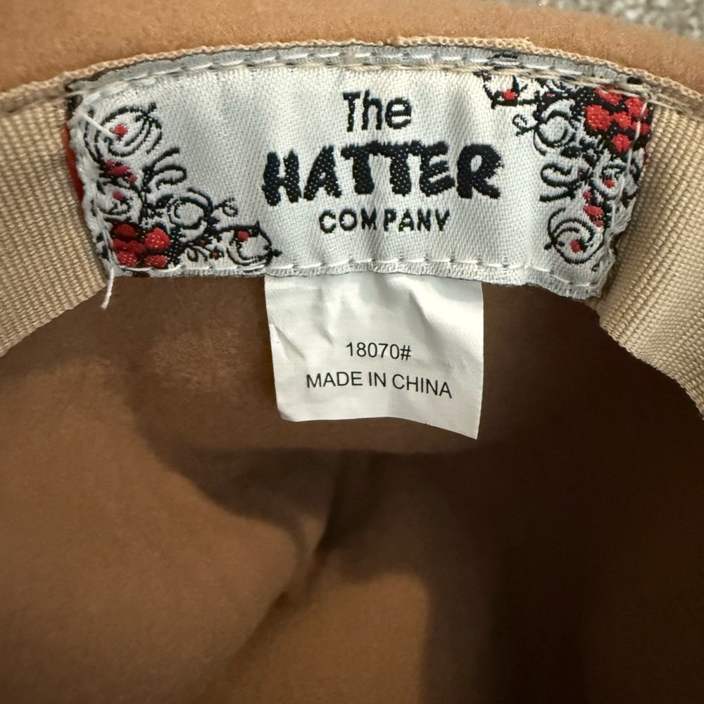 ✨3 for $25✨ Tan Wide-Brimmed Floppy Hat - Picture 3 of 3